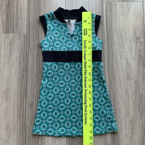 Tea Collection Split Neck Floral Medallion Dress - Picture 7 of 7